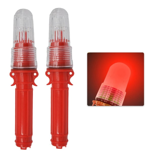 Pesca Lámpara de baliza de 2 uds luz de pesca impermeable de plástico para artes de pesca (rojo) FLhrweasw Nuevo