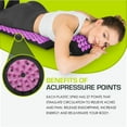thumbnail image 2 of ProsourceFit Acupressure Mat and Pillow Set for Back/Neck Pain Relief and Muscle Relaxation, 2 of 6