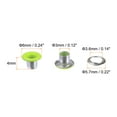 thumbnail image 2 of Kit de 100 Ojales de Metal Unique Bargains Ojal Herramienta para Zapatos Ropa Cinturón Bolsa Proyecto de bricolaje Neón Verde, 2 of 7