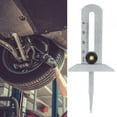 thumbnail image 4 of Practical Depth Gauge Meter, Depth Gauge, High Precision Stainless Steel for Depth Measuring Tire Measuring, 4 of 7