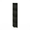 thumbnail image 5 of Furinno Econ 4-Tier Corner Shelf Bookcase, Bookshelf, Espresso, 5 of 6