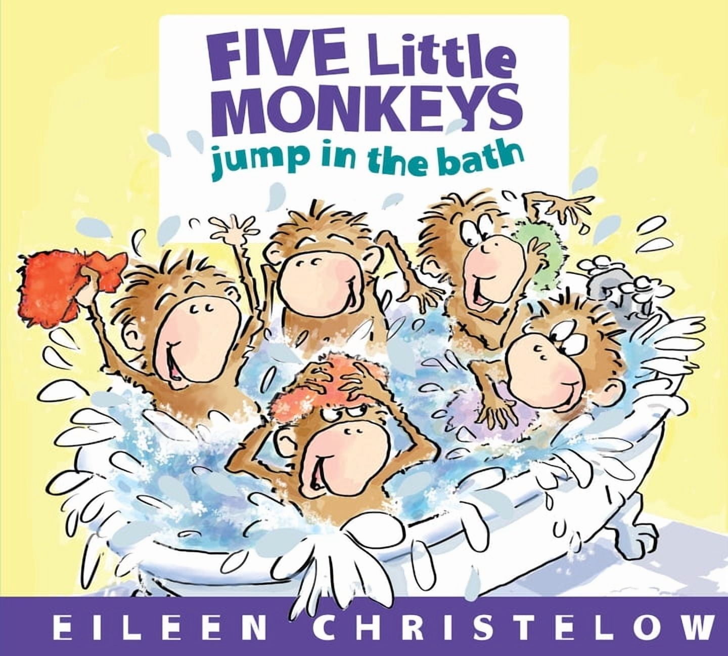Five Little Monkeys Jumping on the Bed (Board Book) - Walmart.com