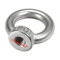 thumbnail image 2 of Unique Bargains 12mm Female Thread 304 Stainless Steel Lifting Eye Bolt Ring, 2 of 3