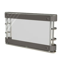 Stainless Steel Wall Mount Knife Rack Organizer with Strong Adhesive, Space Saving Kitchen Knife Holder for Countertop & Cabinet Storage, Heavy Duty Magnetic Knife Strip with Ventilation Design