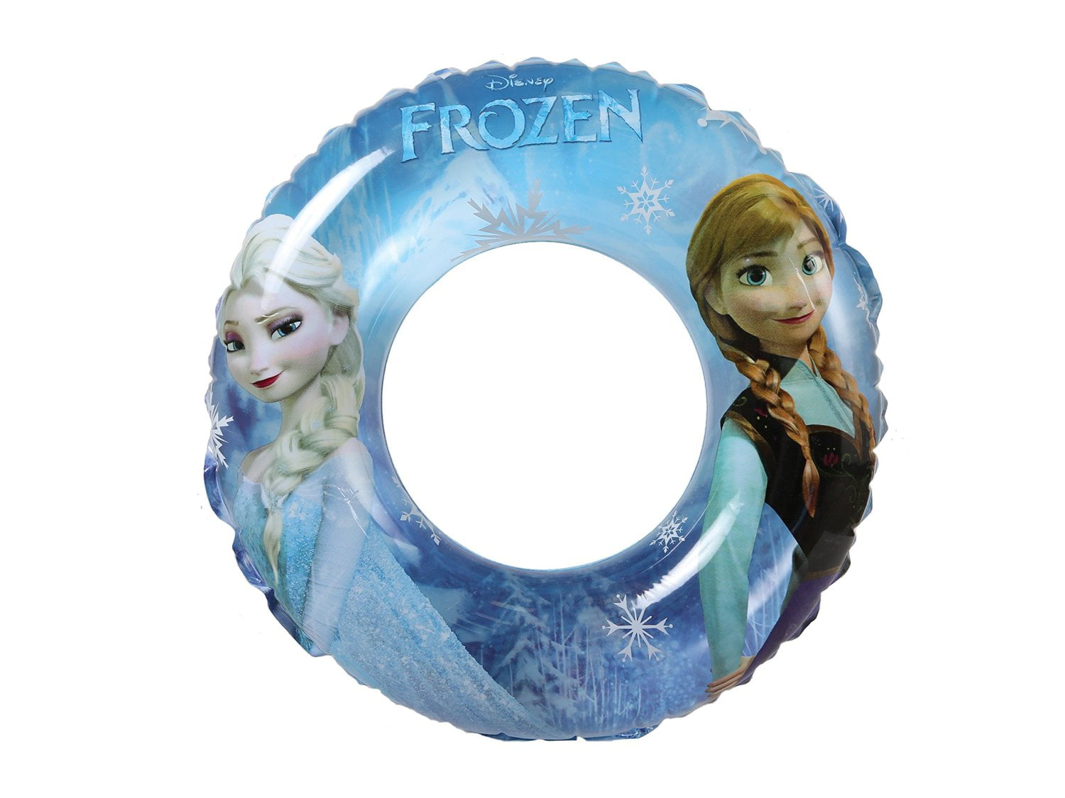 Brand New Disney Frozen Inflatable Swim Pool Ring 17.5" w/ Repair Kit 