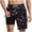 Black, variant on NaWent 4th of July Shorts for Men Clearance Casual Fashion Print Elastic Waist Shorts with Pockets Black L
