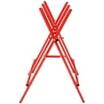 thumbnail image 4 of Adjustable Folding Log Saw Horse with Non-Slip Foot Pads, Heavy Duty Steel Sawhorse for Cutting Wood, Lightweight Portable Sawhorse for Workshop, 4 of 9