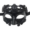 thumbnail image 3 of Máscara de mascarada, máscara de baile romana, novedad, máscara de ópera para cosplay, máscara de media cara para vacaciones A, 3 of 9