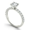 thumbnail image 3 of 1 Carat T.W. Diamond Classic 14kt White Gold Engagement Ring, 3 of 5