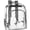 Gray, variant on Trailmaker Clear See Through Backpack| Transparent Clear Backpack Bags Stadium Approved for Mens, Women, Travel (Blue)