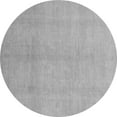 thumbnail image 1 of Ahgly Company Indoor Round Oriental Gray Modern Area Rugs, 5' Round, 1 of 4