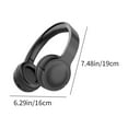 thumbnail image 3 of RBCKVXZ Gaming Headset Bluetooth Wireless Earphones Bluetooth 5.0 Long Range HiFi Sound Quality Gaming Listening to Music Sports Earphones Birthday Gifts, Black, 3 of 8