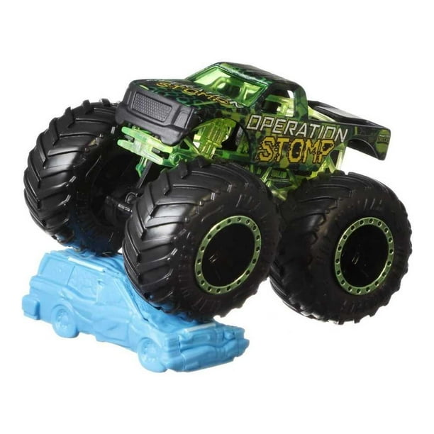 Vehículo de Juguete Hot Wheels Monster Trucks Escala 1:64 Varios