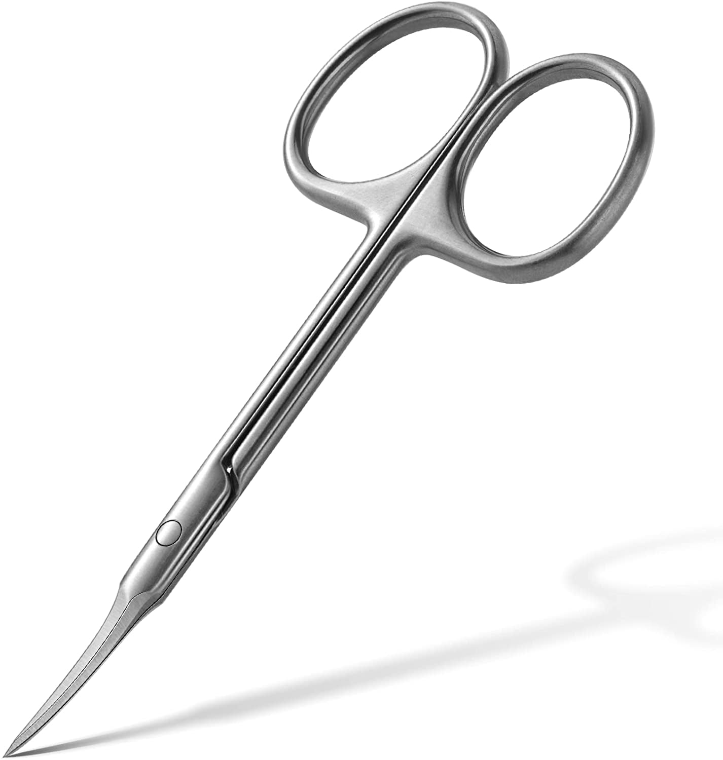 BEZOX Extra Fine Curved Cuticle Scissors, Super Thin Scissors for