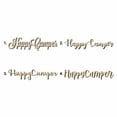 thumbnail image 1 of Happy Camper Sign Unfinished Wood Cutout Home Decor DIY Option 3- 36" Wide / 1/4", 1 of 3