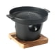 thumbnail image 2 of Parrilla japonesa para barbacoa, parrilla de carbón, parrilla antiadherente para playa, mini parrilla hibachi de mesa Estilo B, 2 of 8