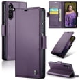 thumbnail image 1 of CaseMe Funda de Cuero para Samsung Galaxy A15 con Bloqueo RFID, para Samsung Galaxy A15, Funda para Mujer y Hombre, Tarjetero con Cierre Magnético, Funda Tipo Folio para Samsung Galaxy A15 de 6,5, 1 of 11