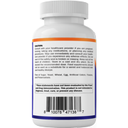 Vitamatic Lactoferrin 500mg, 60 Vegetable Capsules - Promotes Healthy Immune Function*