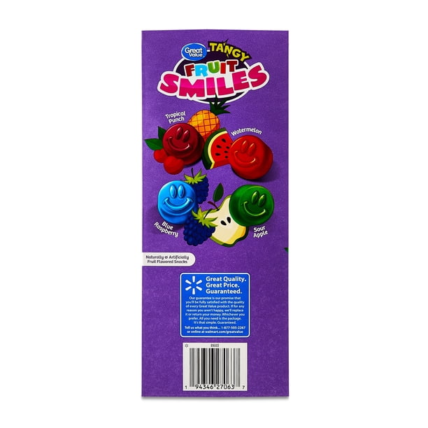 Fruit Smiles Snacks 40 - Fruit snack bins - Walmart Business Supplies