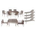 thumbnail image 1 of Pangea Home Karen Aluminum 15 Piece Patio Dining and Conversation Set, 1 of 9