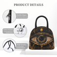 thumbnail image 4 of Balery Mystical Golden Eye Bolsa de Almuerzo para Mujeres, Caja de Almuerzo, Bolsa de Almuerzo Pequeña Impermeable, Tote de Almuerzo Reutilizable con Gran Capacidad, 4 of 6