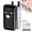 Black, variant on CHARMDOO 45000 RPM Portable Electric Nail File, Cordless Manicure Drill with LCD Screen, 6 Bits, and Sanding Bands for Home Salon Acrylic Nails