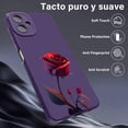 thumbnail image 4 of Threehao Funda para Samsung Galaxy A07 Case Uso Rudo, Ultra Delgado Flexible Silicona Púrpura Carcas, 4 of 5