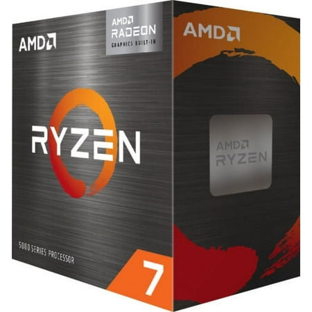 AMD - Ryzen 7 5700G 8-Core - 16-Thread - (4.6 GHz Max Boost) Unlocked Desktop