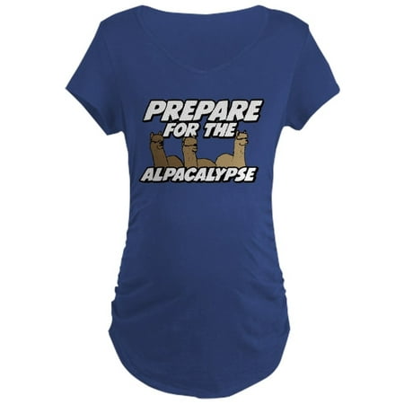 

CafePress - Prepare For The Alpacalypse - Maternity Dark T-Shirt