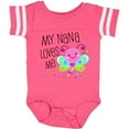thumbnail image 3 of Inktastic My Nana Loves Me Cute Dragonfly Boys or Girls Baby Bodysuit, 3 of 5