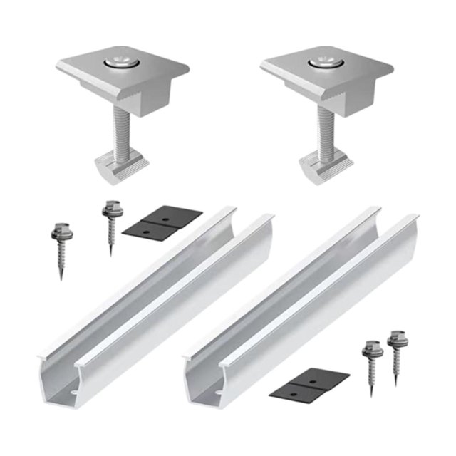 Panel solar Los soportes de soporte de soporte de soporte profesional de alto rendimiento para los campistas Muros de autocaravana yates RVS 2 piezas
