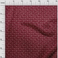 thumbnail image 3 of oneOone Polyester Spandex Maroon Fabric Animal Quilting Supplies Print Sewing Fabric By The Yard 56 Inch Wide, 3 of 5