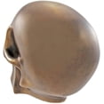 thumbnail image 3 of PTC 5.38 Inch Polished Bronze Finish Skeleton Skull Statue Figurine, 3 of 4