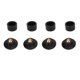 thumbnail image 1 of 4pcs Speaker Isolation Feet Professional Shock Absorption HiFi Speaker Isolation Spikes for Turntable Amplifier CD Player HIFI Speaker Black, 1 of 5