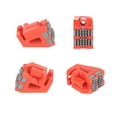 thumbnail image 4 of 2 Juegos de Cepillos Limpiadores de Cabezales de Impresión para la Serie P1S P1 X1, para Limpiar Piezas de Cabezales de Impresora 3D, Color Naranja y Rojo., 4 of 5