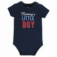 thumbnail image 3 of Hudson Baby Infant Boy Cotton Bodysuits, Mommys Little Boy, 6-9 Months, 3 of 5