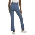thumbnail image 2 of Sweaty Betty womens  Glow Rib Flare Trouser, xs, Blue, 2 of 3