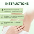 thumbnail image 6 of Body Scrub and Armpit Scrub 8.8oz || with Peppermint and Aloe Vera for Odors Removing, Exfoliating, Moisturizing, Smoothen and Tighten, Also Underarm Detox for Legs, Knee, Feet, Arms and Hands, 6 of 8