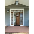 thumbnail image 2 of Couristan Monaco Sea Pier Area Rug, 3'9" x 5'5", Sand-Maroon, 2 of 3