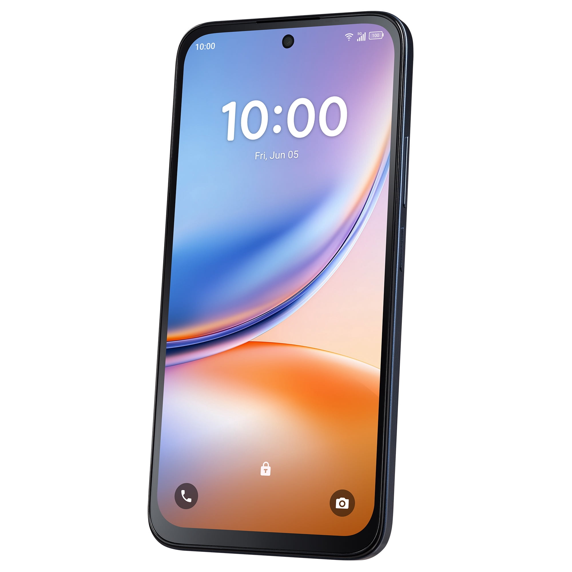ケータイ Straight Talk TCL K70, 5G, 128GB, Blue - Prepaid Smartphone