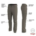 thumbnail image 7 of ATG by Wrangler Men's Zip Pocket Trail Pant, Black, 40W x 32L, 7 of 7