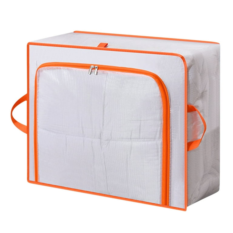 DoYiKe Clear Vinyl Zippered Storage Bags with Zipper for Blanket, Pillow,  Quilts, Clothes, Bedding, Sweater, Clothing