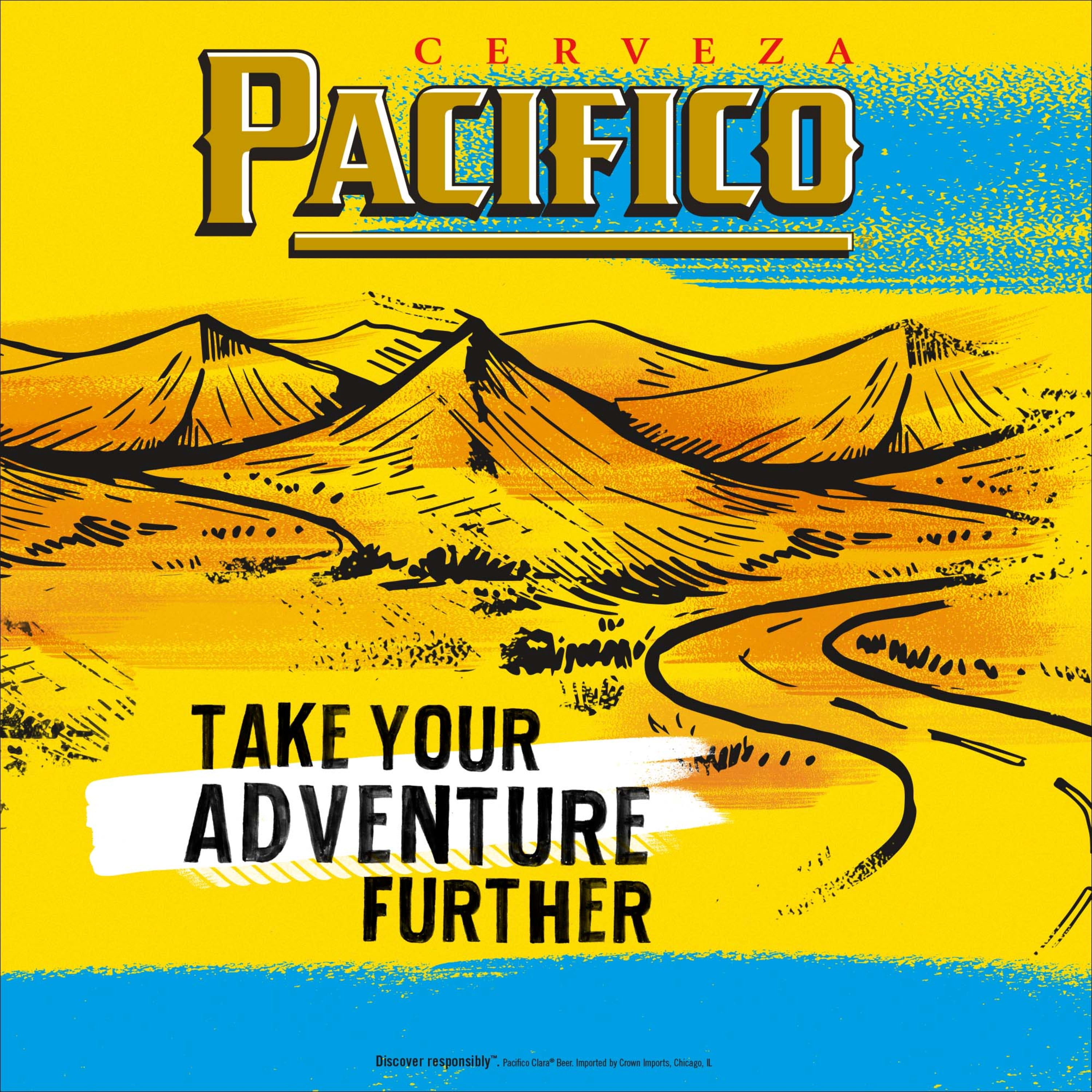 Pacifico Clara Ballena Lager Mexican Import Beer, 32 fl oz - 1 Bottle, 4.4% ABV