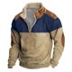 thumbnail image 1 of Spring And Autumn Men's Standing Collar Sweatshirt Is Outdoor Casual Sweaters Tops3XL, 1 of 4