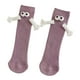 thumbnail image 4 of Calcetines de novedad divertidos Calcetines de tubo medio transpirables suaves Calcetines de manos de pareja 1 Púrpura Yuyangstore Calcetines de pareja, 4 of 7