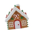thumbnail image 5 of HILABEE Christmas Gingerbread House Village House for Holiday Fireplace Scene Layout Style A, 5 of 8