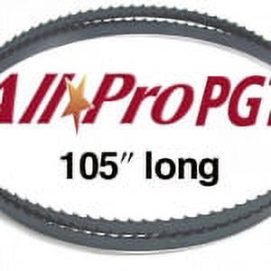 Olson Saw AllPro PGT Band 10-TPI Regular Saw Blade, 3/16 by .025 by 105-Inch