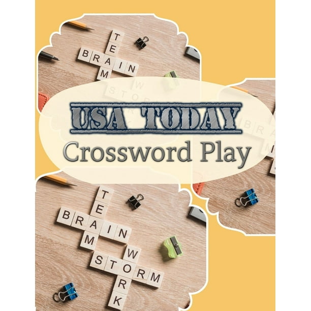 Usa Today Crossword Play Kids Crossword Puzzle Books Age Crossword Puzzles For Kids Easy To Hard Levels Reproducible Worksheets For Classroom Homeschool Use Relaxing Puzzles Paperback Walmart Com Walmart Com