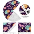 thumbnail image 2 of FMSHPON Halloween Pumpkin Bats Xmas Christmas Tree Skirt Stand Mat for Holiday Party Decoration Indoor Outdoor 36 inches, 2 of 6