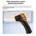 thumbnail image 3 of Termómetro Infrarrojo Termómetro de Temperatura del Aceite de Cocina Termómetros Industriales Termómetro de Alta Temperatura, 3 of 6